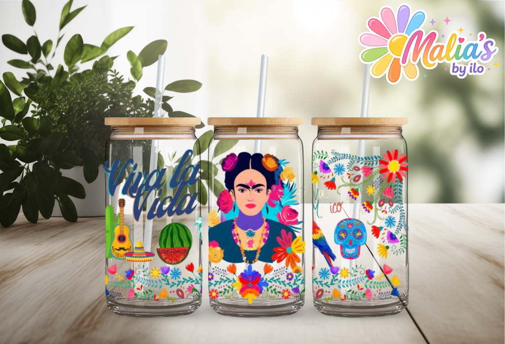 UV DTF Wrap 16oz | Frida| Transfer Ready to Apply