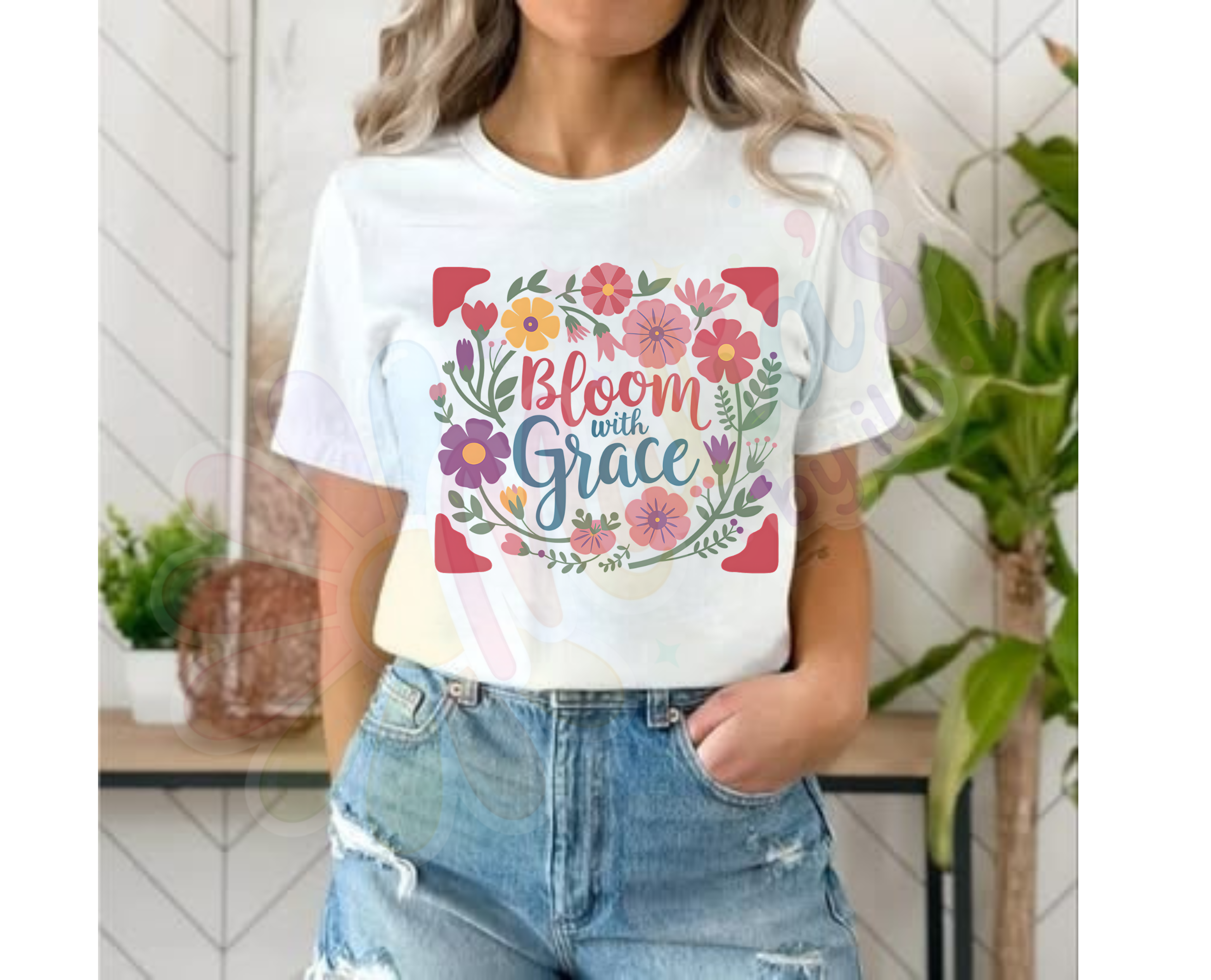 Bloom with Grace / T-shirt