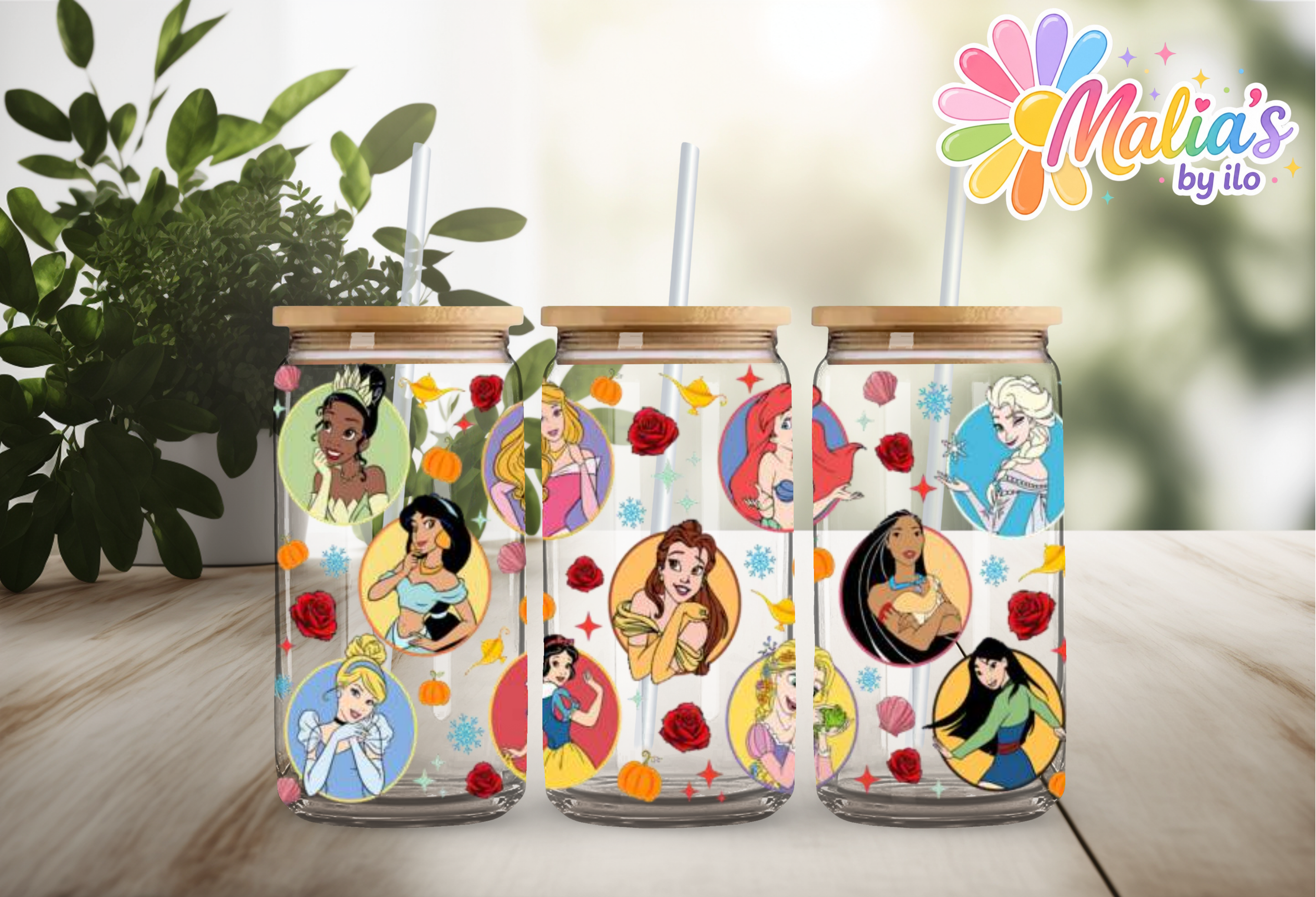 UV DTF Wrap 16oz princess| Transfer Ready to Apply