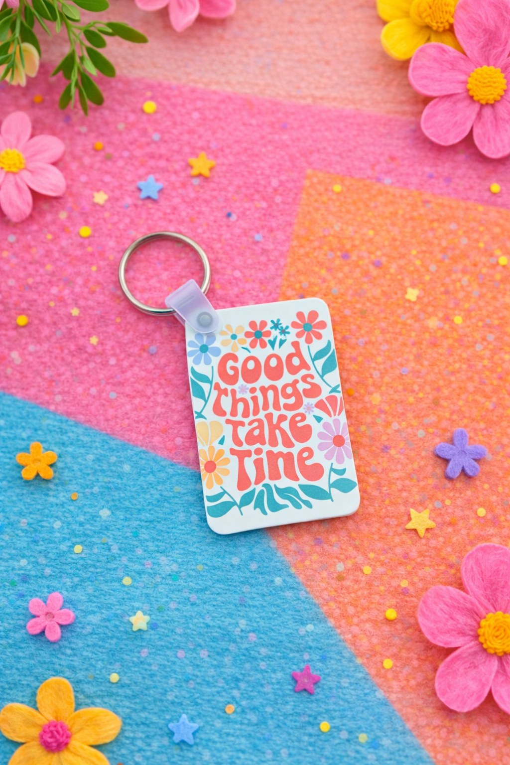 Colorful Keychain – Cute Bag Charm Key Holder