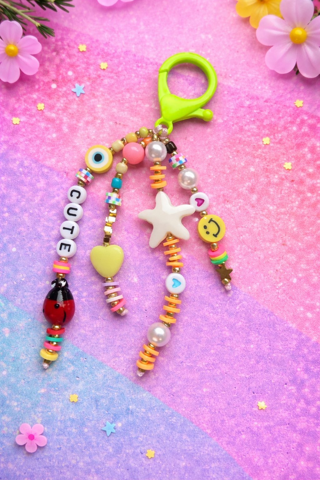 Colorful Keychain – Cute Bag Charm Key Holder