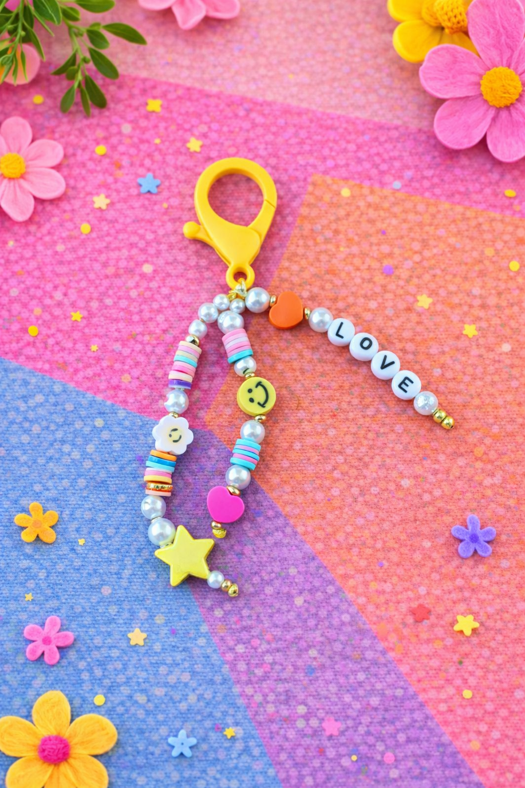 Colorful Keychain – Cute Bag Charm Key Holder
