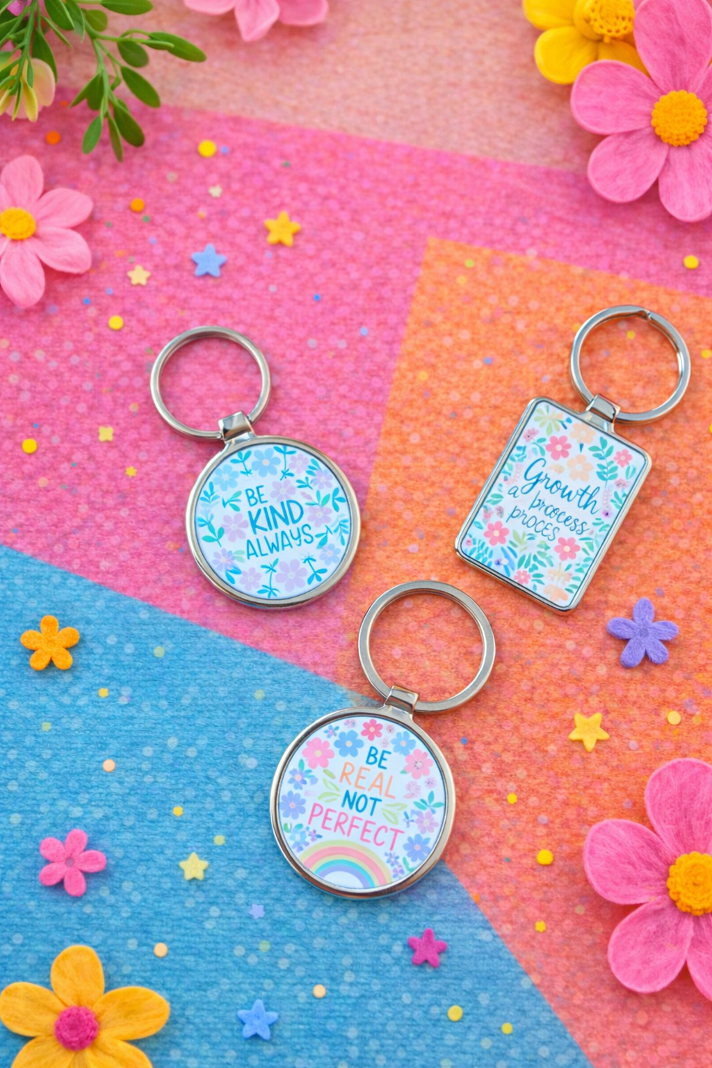 Colorful Keychain – Cute Bag Charm Key Holder