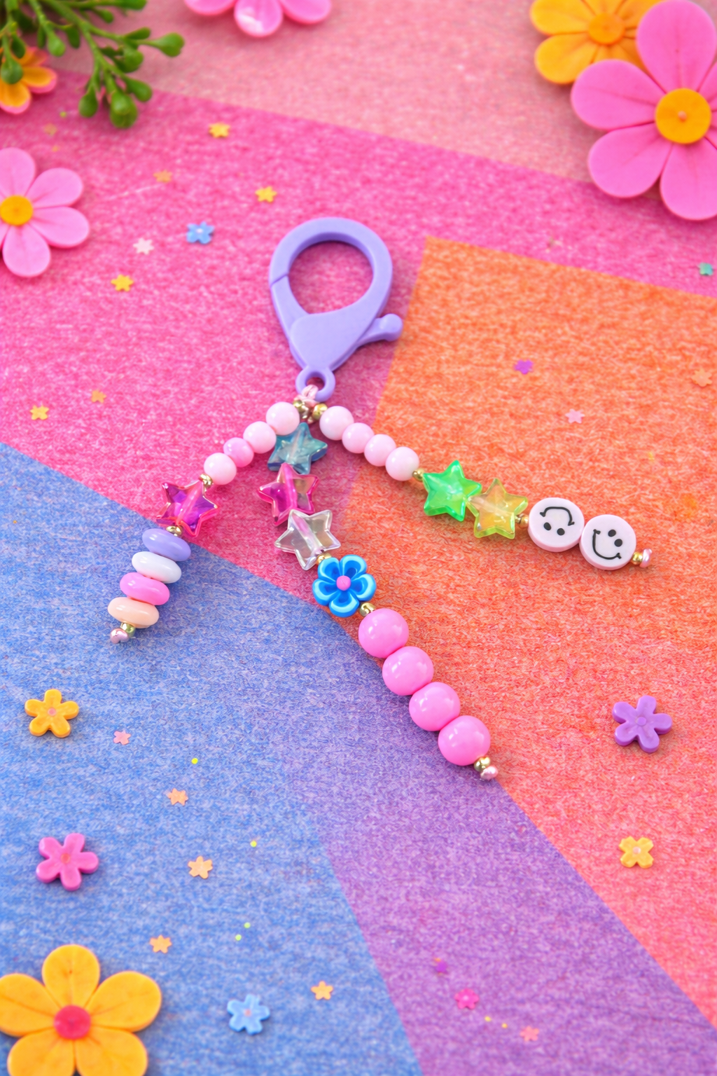 Colorful Keychain – Cute Bag Charm Key Holder