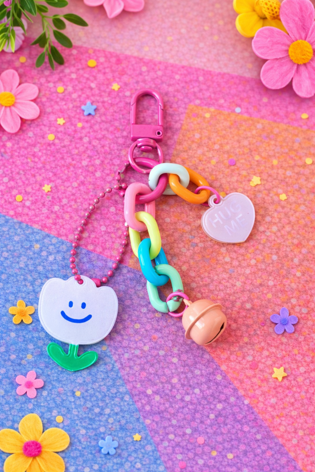 Colorful Keychain – Cute Bag Charm Key Holder