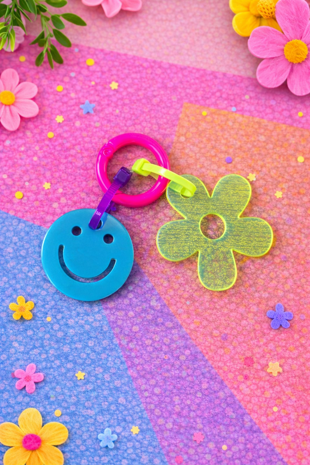 Colorful Keychain – Cute Bag Charm Key Holder