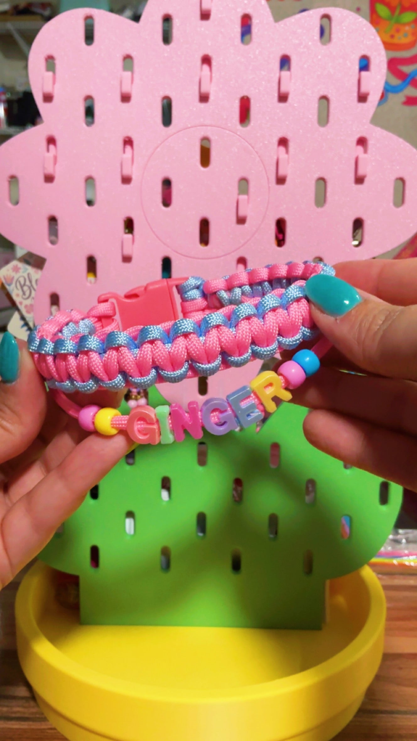 Colorful Handmade Dog Collar | Durable Pet Collar | Custom Size Dog Collar for Small & Medium Dogs