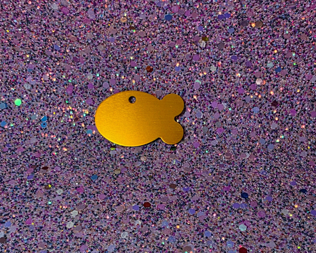 fish shape personalized pet id tag by malias by ilo