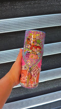 20oz Toys Zipper Skinny Tumbler