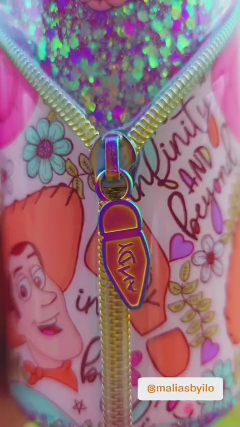 20oz Toys Zipper Skinny Tumbler