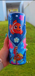 20oz Zipper Skinny Tumbler
